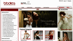 What Blowdress.com website looked like in 2012 (11 years ago)