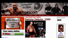 What Batistaweb.com website looked like in 2012 (11 years ago)