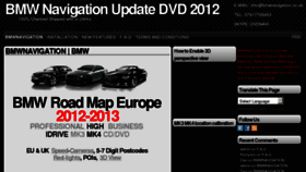 What Bmwnavigation.co.uk website looked like in 2012 (11 years ago)