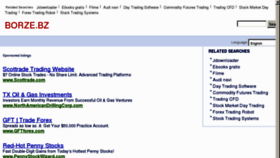 What Boerze.bz website looked like in 2012 (11 years ago)