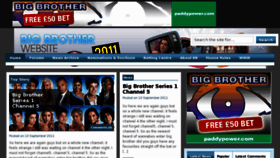 What Bigbrotherwebsite.net website looked like in 2012 (11 years ago)