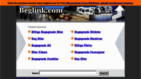 What Beglink.com website looked like in 2012 (11 years ago)