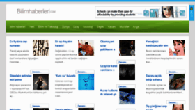 What Bilimhaberleri.com website looked like in 2012 (11 years ago)