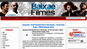 What Baixaefilmes.com website looked like in 2012 (11 years ago)