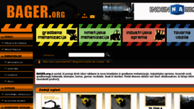What Bager.org website looked like in 2012 (11 years ago)