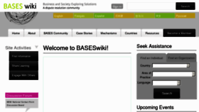 What Baseswiki.org website looked like in 2012 (11 years ago)