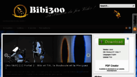 What Bibi300.fr website looked like in 2012 (11 years ago)
