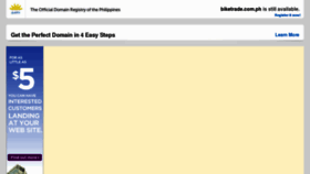 What Biketrade.com.ph website looked like in 2012 (11 years ago)