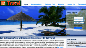 What B1travel.com website looked like in 2012 (11 years ago)