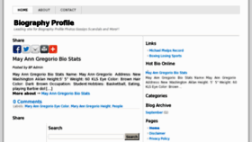 What Biography-profile.com website looked like in 2012 (11 years ago)