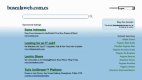 What Buscalaweb.com.es website looked like in 2012 (11 years ago)