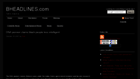 What Bheadlines.com website looked like in 2012 (11 years ago)