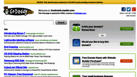 What Bookmark-master.com website looked like in 2012 (11 years ago)