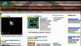What Balbi.de website looked like in 2012 (11 years ago)