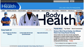 What Bodyhealth.us website looked like in 2012 (11 years ago)