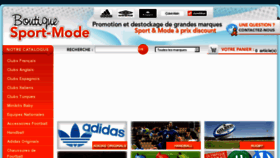 What Boutique-sport-mode.com website looked like in 2012 (11 years ago)
