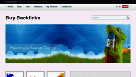 What Buybacklinkstore.com website looked like in 2012 (11 years ago)