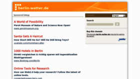 What Berlin-wetter.de website looked like in 2012 (11 years ago)