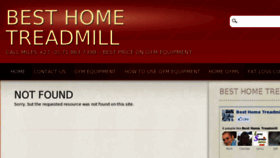 What Besthometreadmill.co.za website looked like in 2013 (13 years ago)