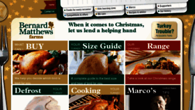 What Bernardmatthewsfarms.com website looked like in 2013 (11 years ago)