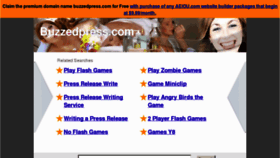 What Buzzedpress.com website looked like in 2013 (11 years ago)