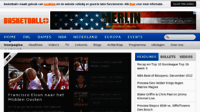 What Basketballplus.nl website looked like in 2013 (11 years ago)