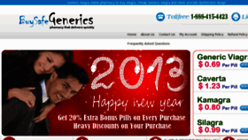 What Buysafegenerics.com website looked like in 2013 (11 years ago)
