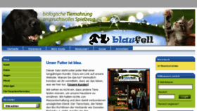 What Blaufell.de website looked like in 2013 (11 years ago)
