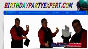 What Birthdaypartyexpert.com website looked like in 2013 (11 years ago)