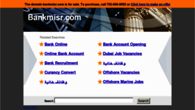 What Bankmisr.com website looked like in 2013 (11 years ago)