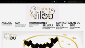 What Bijouxbylilou.com website looked like in 2013 (11 years ago)