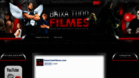 What Baixatudofilmes.com website looked like in 2013 (11 years ago)