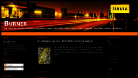 What Burner.sk website looked like in 2013 (11 years ago)