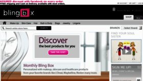 What Blingbox.in website looked like in 2013 (11 years ago)