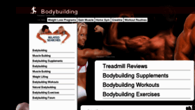 What Bodybuliding.com website looked like in 2013 (11 years ago)