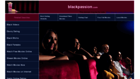 What Blackpassion.com website looked like in 2013 (11 years ago)