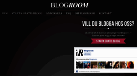 What Blogroom.se website looked like in 2013 (11 years ago)