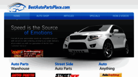 What Bestautopartsplace.com website looked like in 2013 (11 years ago)
