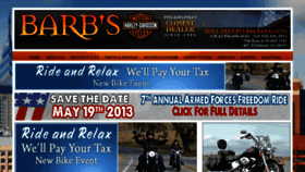 What Barbshd.com website looked like in 2013 (11 years ago)
