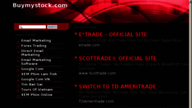 What Buymystock.com website looked like in 2013 (11 years ago)
