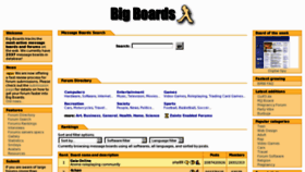 What Big-boards.com website looked like in 2013 (10 years ago)
