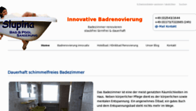 What Bad-pool-sanierung-slupina.eu website looked like in 2013 (11 years ago)