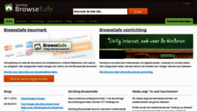What Browsesafe.nl website looked like in 2013 (11 years ago)