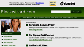 What Blockwizard.com website looked like in 2013 (11 years ago)