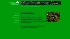 What Baumschule-hofmann.de website looked like in 2013 (10 years ago)