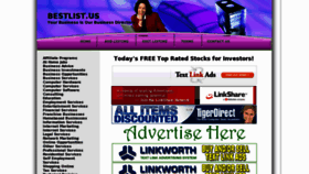 What Bestlist.us website looked like in 2013 (10 years ago)