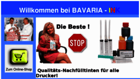 What Bavaria-ink.de website looked like in 2013 (10 years ago)