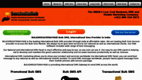 What Bulksmsgatewayhub.com website looked like in 2013 (10 years ago)