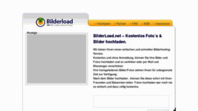 What Bilderload.net website looked like in 2013 (10 years ago)