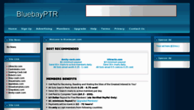 What Bluebayptr.com website looked like in 2013 (10 years ago)